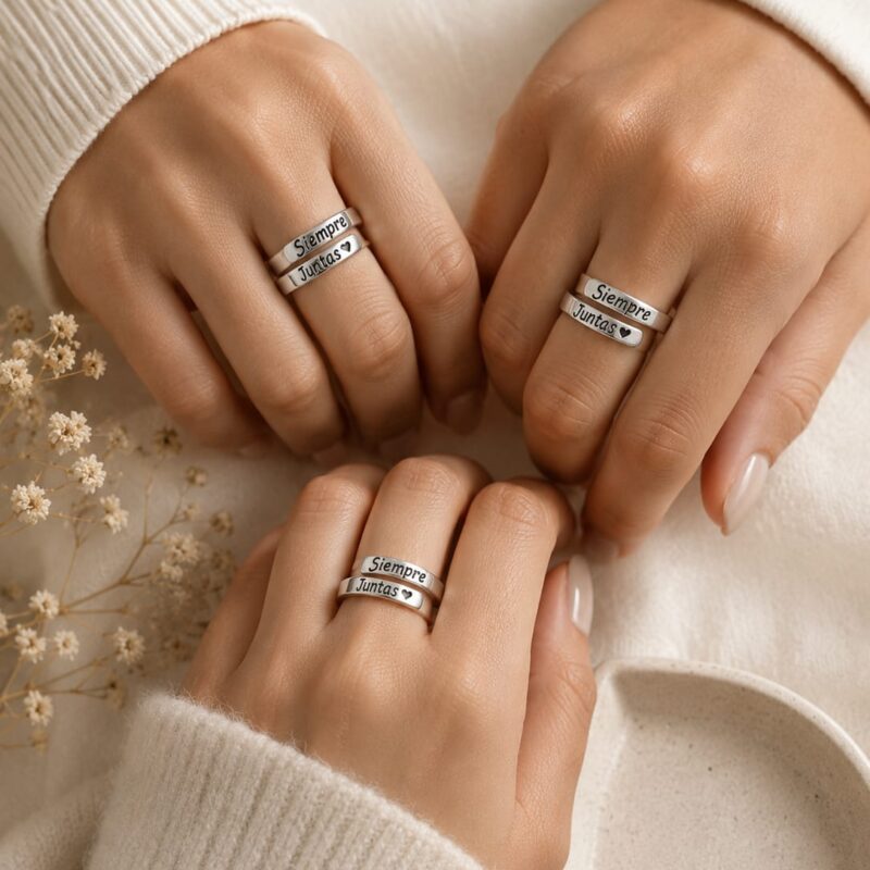 Anillo "Siempre juntas"