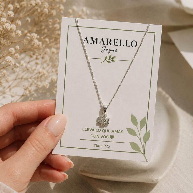 Collar "Trebol"