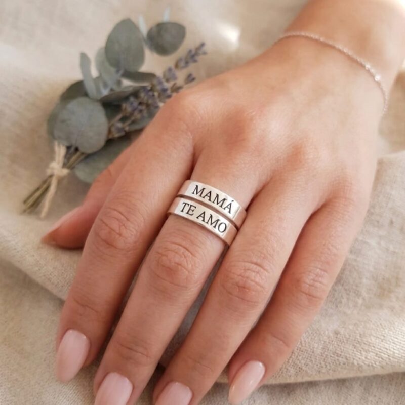 Anillo cinta doble